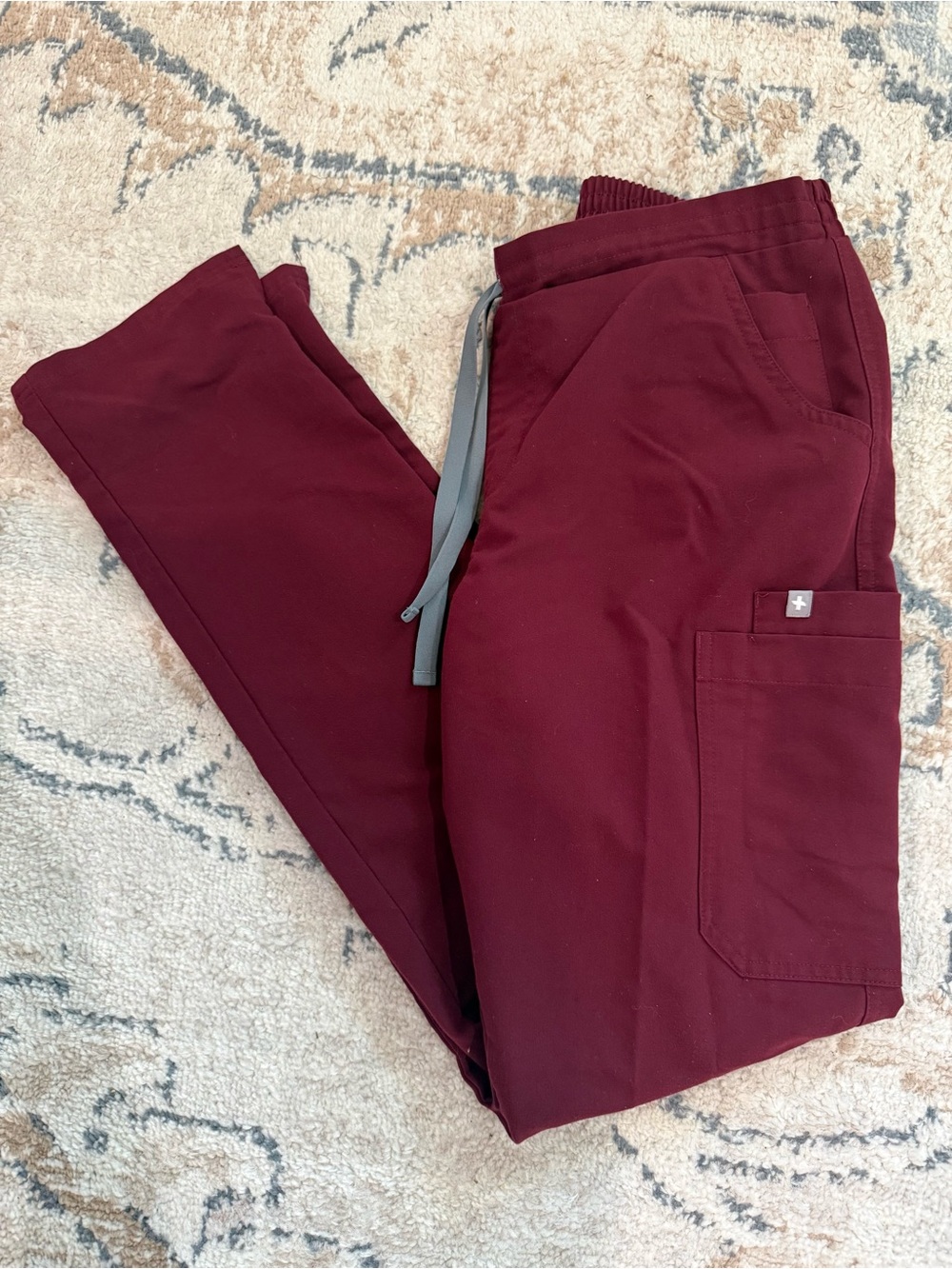 Figs Women’s Burgundy Scrub Pants